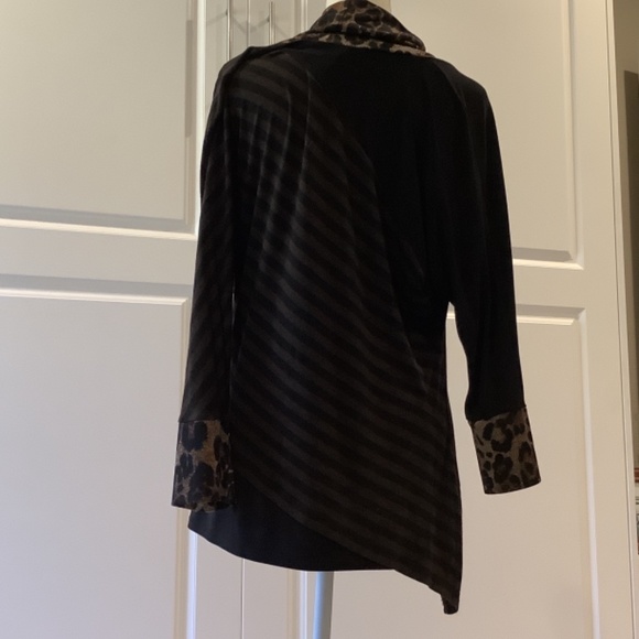 Joseph Ribkoff Size 10 Black and Brown - Picture 2 of 2